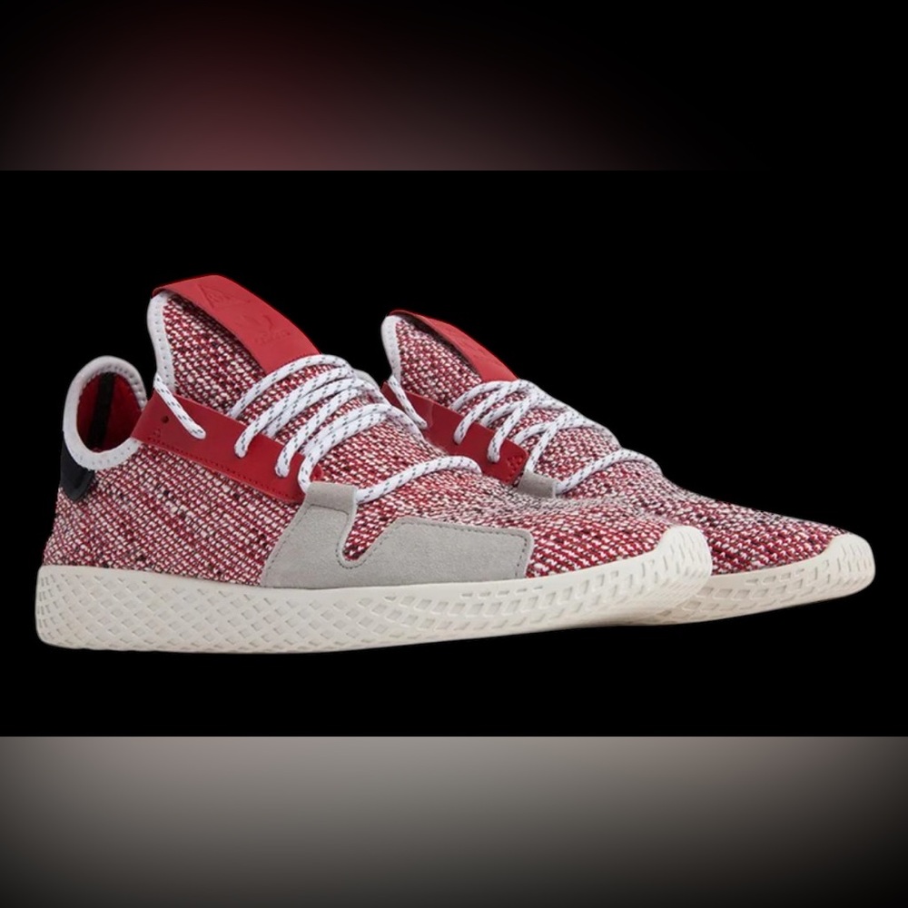 Adidas‎ Red and White Sneakers